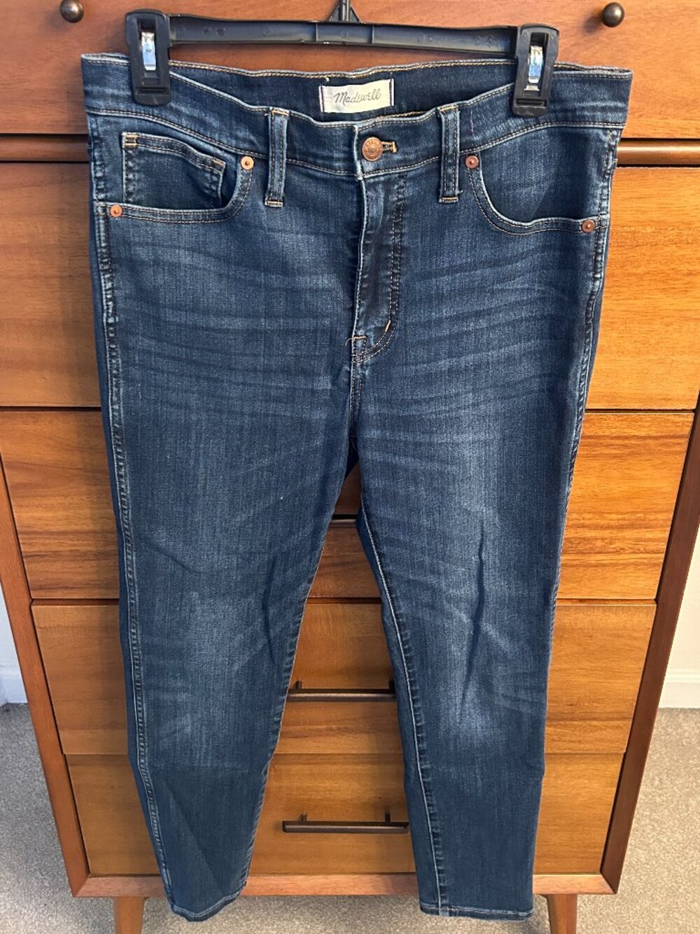 Madewell | 10" High-Rise Skinny Jeans (Tencel) | 30 Petite